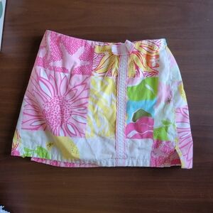 Colorful Patchwork Toddler Girls Skirt